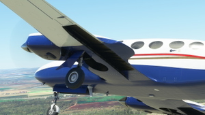 Flysimware Cessna 414AW N100JD 4.4 CLEANED & POLISHED thumbnail 13