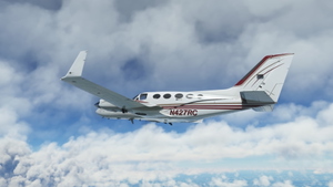 Flysimware Cessna 414AW N427RC 4.4 CLEANED & POLISHED  thumbnail 3