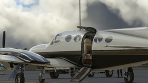 Flysimware Cessna 414AW N5AM 4.4 CLEANED & POLISHED thumbnail 3