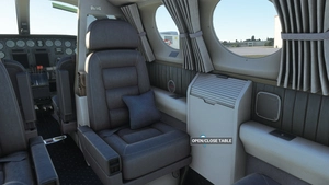 Flysimware Cessna C414 Chancellor - Grey Interior + Different Panels thumbnail 2