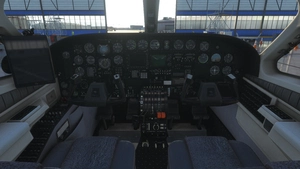 Flysimware Cessna C414 Chancellor - Grey Interior + Different Panels thumbnail 9
