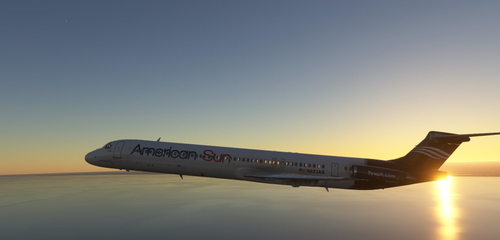 FLYWOH MD-82 American Sun