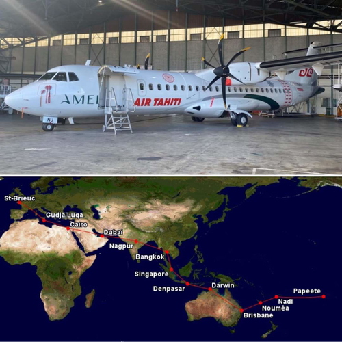 From Saint Brieuc to Papeete