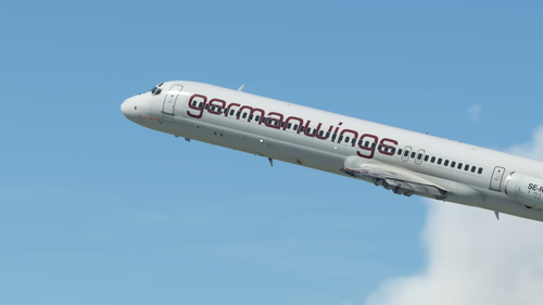 Germanwings [SE-RDR] Leonardo MD82 "Fly the Maddog X"