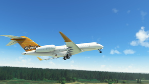 Global 6000 N182GX 8K HIGH DEFINITION DETAILS  Repaint of Bombardier Global 6000/E11A  thumbnail 2