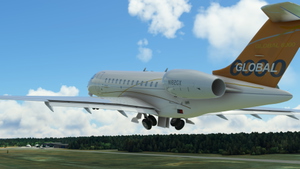 Global 6000 N182GX 8K HIGH DEFINITION DETAILS  Repaint of Bombardier Global 6000/E11A  thumbnail 9