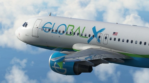 GlobalX - 'GlobalPride' N276GX for Fenixsim A320