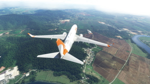 GOL Transportes Aéreos LIVERY PMDG Boeing 737-700 thumbnail 6