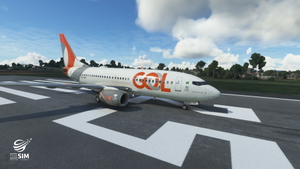 GOL Transportes Aéreos LIVERY PMDG Boeing 737-700 thumbnail 8