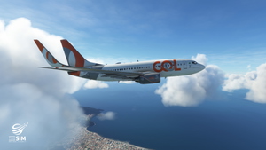 GOL Transportes Aéreos LIVERY PMDG Boeing 737-700 thumbnail 3
