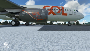 GOL Transportes Aéreos LIVERY PMDG Boeing 737-700 thumbnail 17