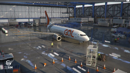 GOL Transportes Aéreos LIVERY PMDG Boeing 737-700