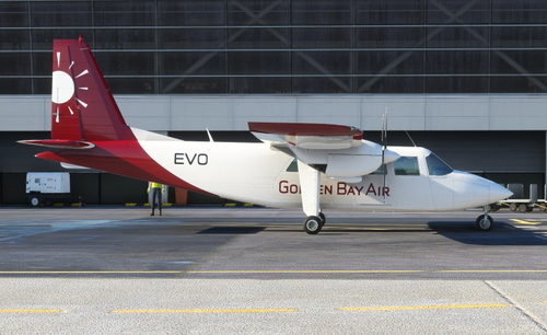Golden Bay Air ZK-EVO (New Zealand) | BlackBoxSimulations BN-2 Islander [4K]