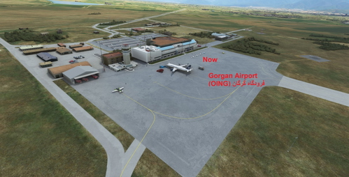 Gorgan airport ( OING) فرودگاه گرگان