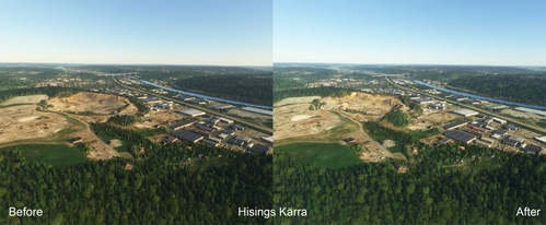 Gothenburg municipality terrain mesh - 5 meter