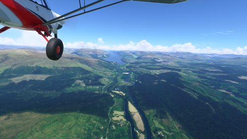 Great Glen Way (Scotland) flight plan