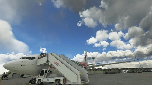 Ground Service Royal Air Maroc - RAM Handling PMDG 737-700