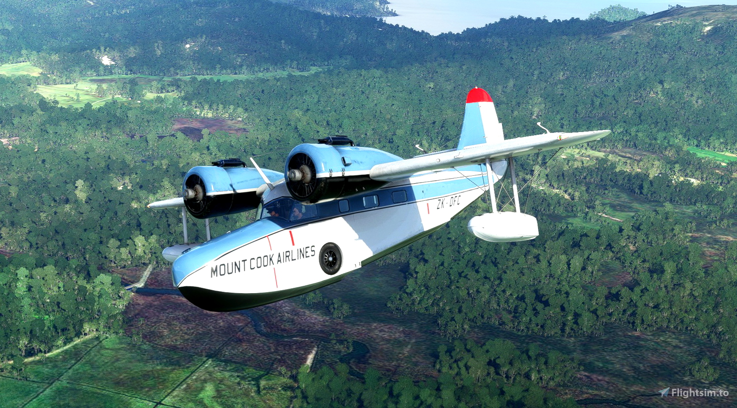 Big Radials JRF6B Goose Liveries for Microsoft Flight Simulator MSFS