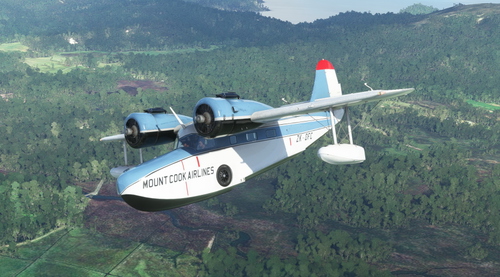 Grumman JRF Goose ZK-DFC Mount Cook Airlines