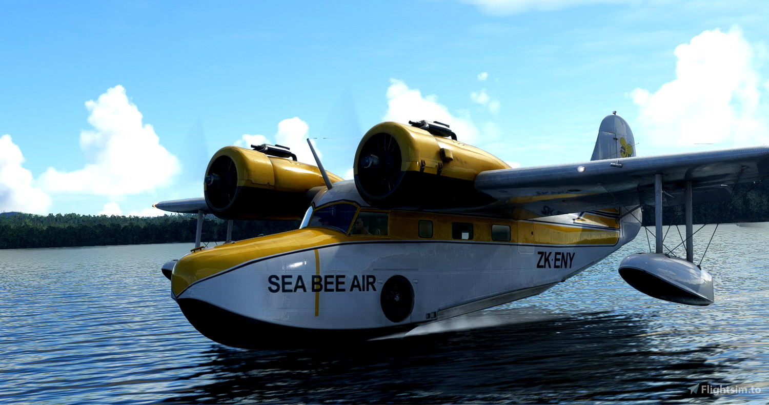 Big Radials JRF6B Goose Liveries for Microsoft Flight Simulator MSFS