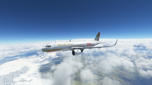 [A32NX] Gulf Air 70th anniversary livery