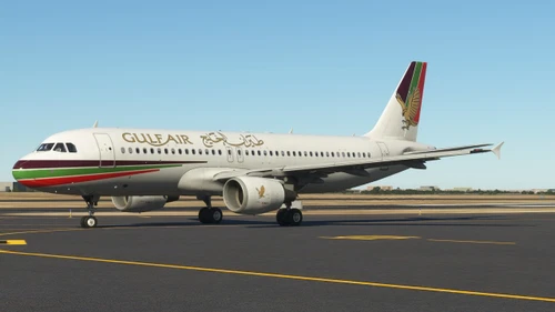 Gulf Air A320 90s Livery