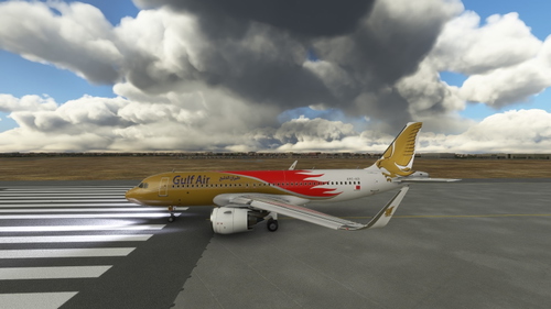 [A32NX] Gulf Air A320 Bahrain Grand Prix Livery