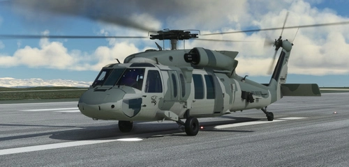 H-60L - FAB8912 - Brazilian Air Force for DeltaSimulations Destroyer121 UH-60M