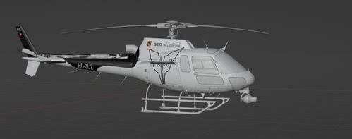 h125-HB-ZUZ BEO Helicopter  CIV VARIANTE