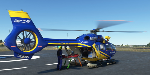 H145 CareFlight Livery Updated for HEMS