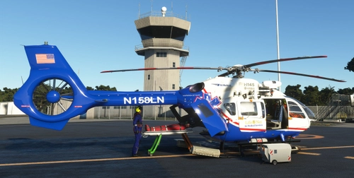 H145 Life Net Livery Updated for HEMS