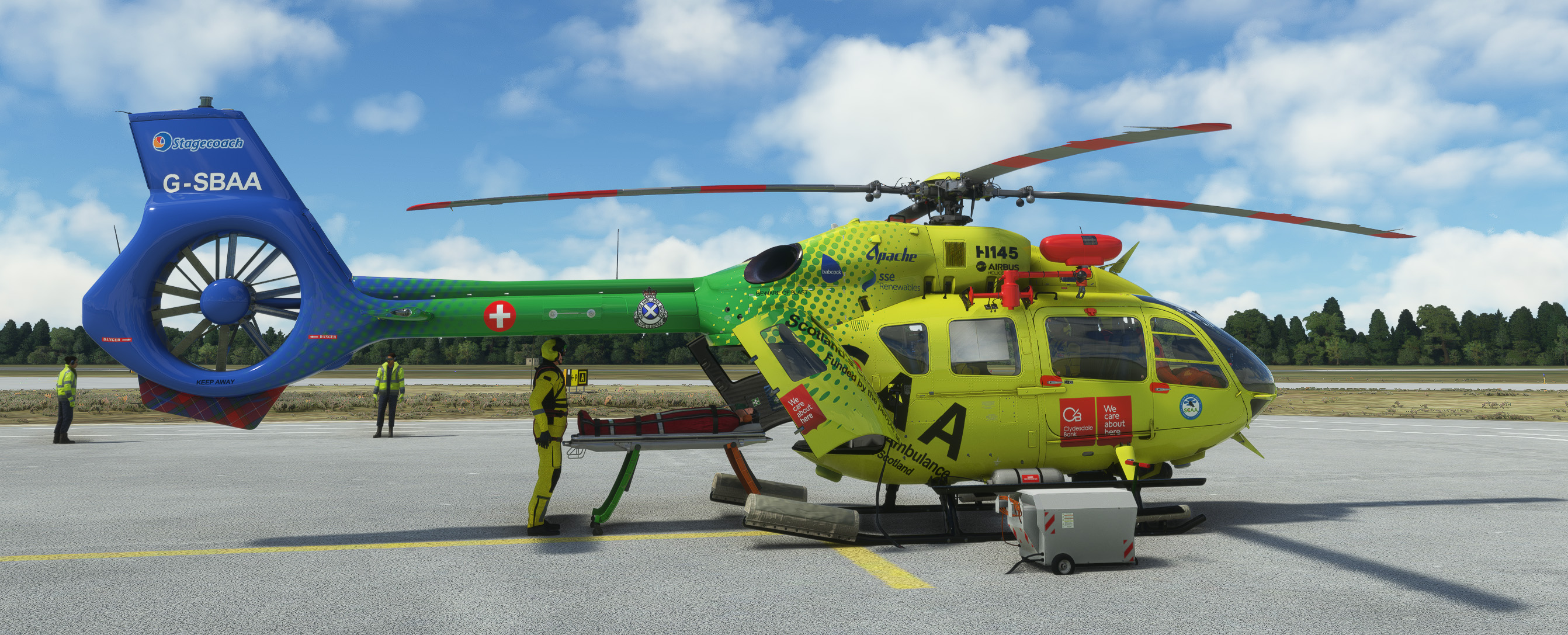 H145 Scottish Charity Air Ambulance Updated for HEMS - Image 1