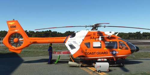 H145 US Coast Guard (Michigan) Livery Updated for HEMS