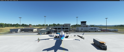 Hagi-Iwami Airport in Japan