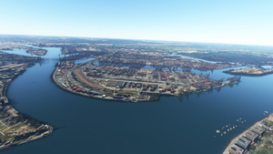 Hamburg Port (fits with Hamburg Finkenwerder (With Airbus Plant) Scenery thumbnail 8