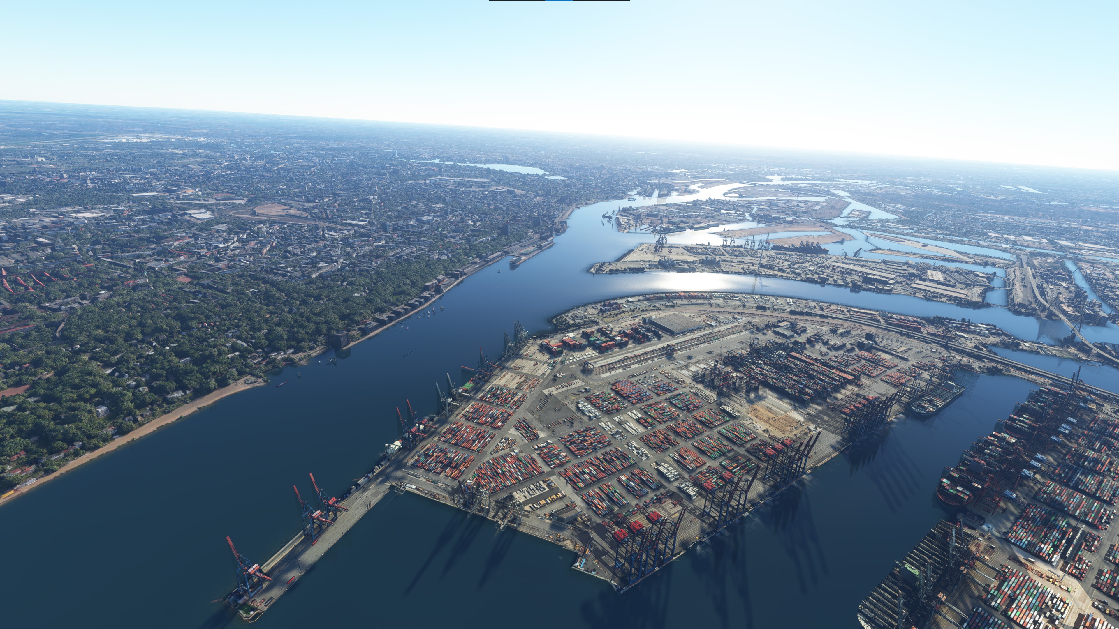 Hamburg Port (fits with Hamburg Finkenwerder (With Airbus Plant) Scenery - Image 2