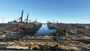 Hamburg Port (fits with Hamburg Finkenwerder (With Airbus Plant) Scenery thumbnail 5