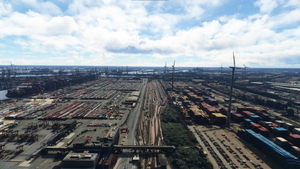 Hamburg Port (fits with Hamburg Finkenwerder (With Airbus Plant) Scenery thumbnail 4