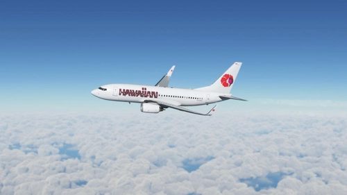 Hawaiian Airlines Retro (1973) Livery PMDG Boeing 737-700 - 8K