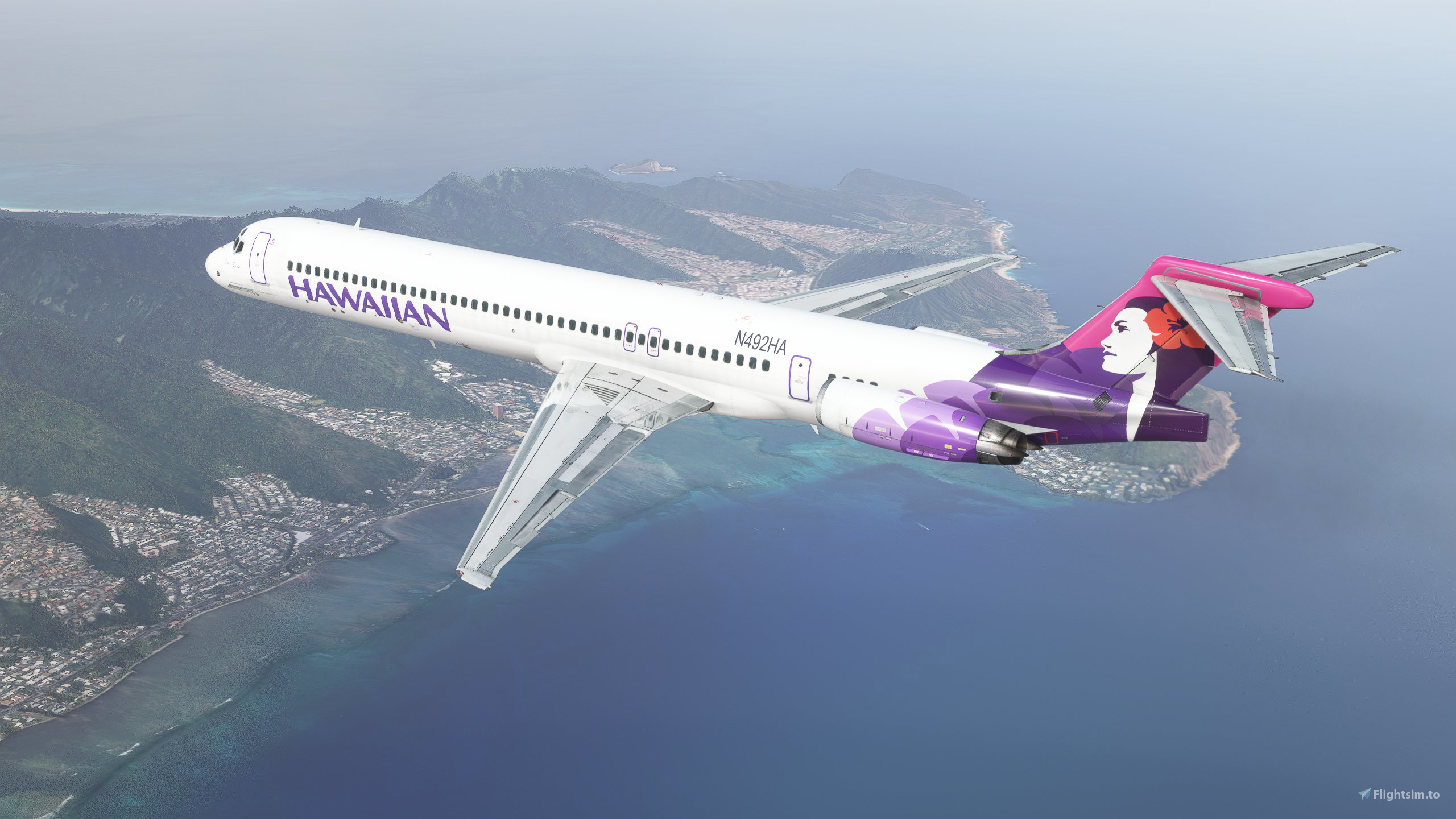 Hawaiian (Older Colors) [8K] - Fly The Maddog X for Microsoft