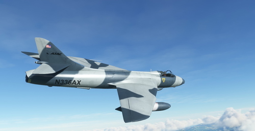 Hawker Hunter ATAC N336AX