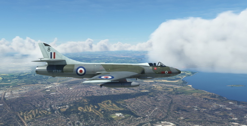 Hawker Hunter F6 XE591 No.234 Squadron