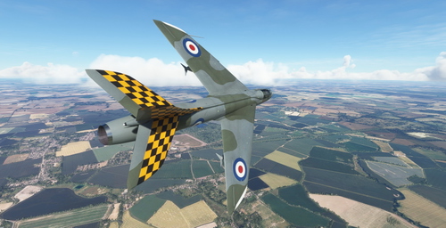 Hawker Hunter F6 XE597 No.63 Squadron