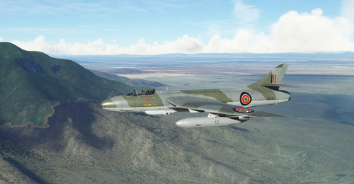 Hawker Hunter Kenya Air Force
