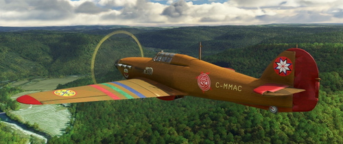 Hawker-Hurricane Brown C-MMAC