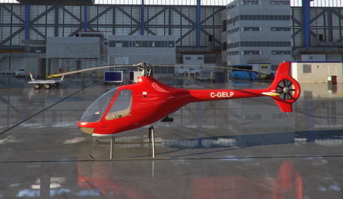 HCG Cabri G2 BC Helicopters C-GELP Current Livery 