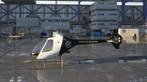 HCG Cabri G2 Christchurch Helicopters Livery