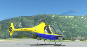 HCG Cabri G2  HB-XUE Swiss Helicopter  thumbnail 4