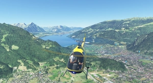 HCG Cabri G2  HB-XUE Swiss Helicopter  thumbnail 9