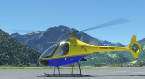 HCG Cabri G2  HB-XUE Swiss Helicopter  thumbnail 3